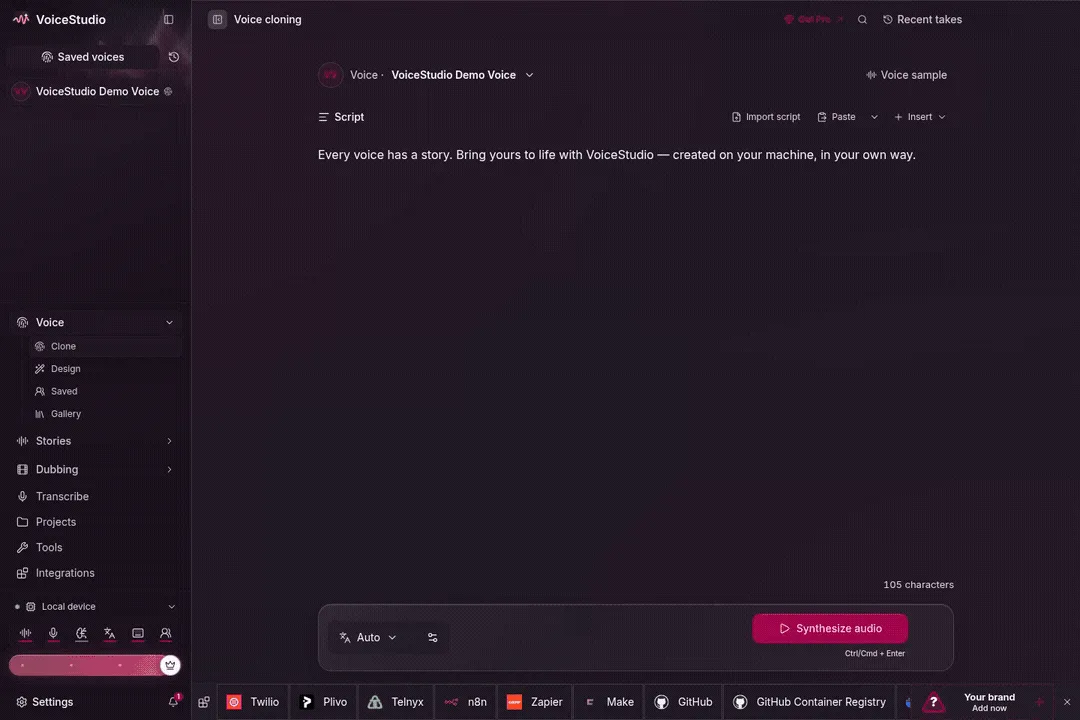 VoiceStudio:本地部署的 ElevenLabs 终结者?深度拆解 24 小时狂揽 4W+ Stars 的技术真相