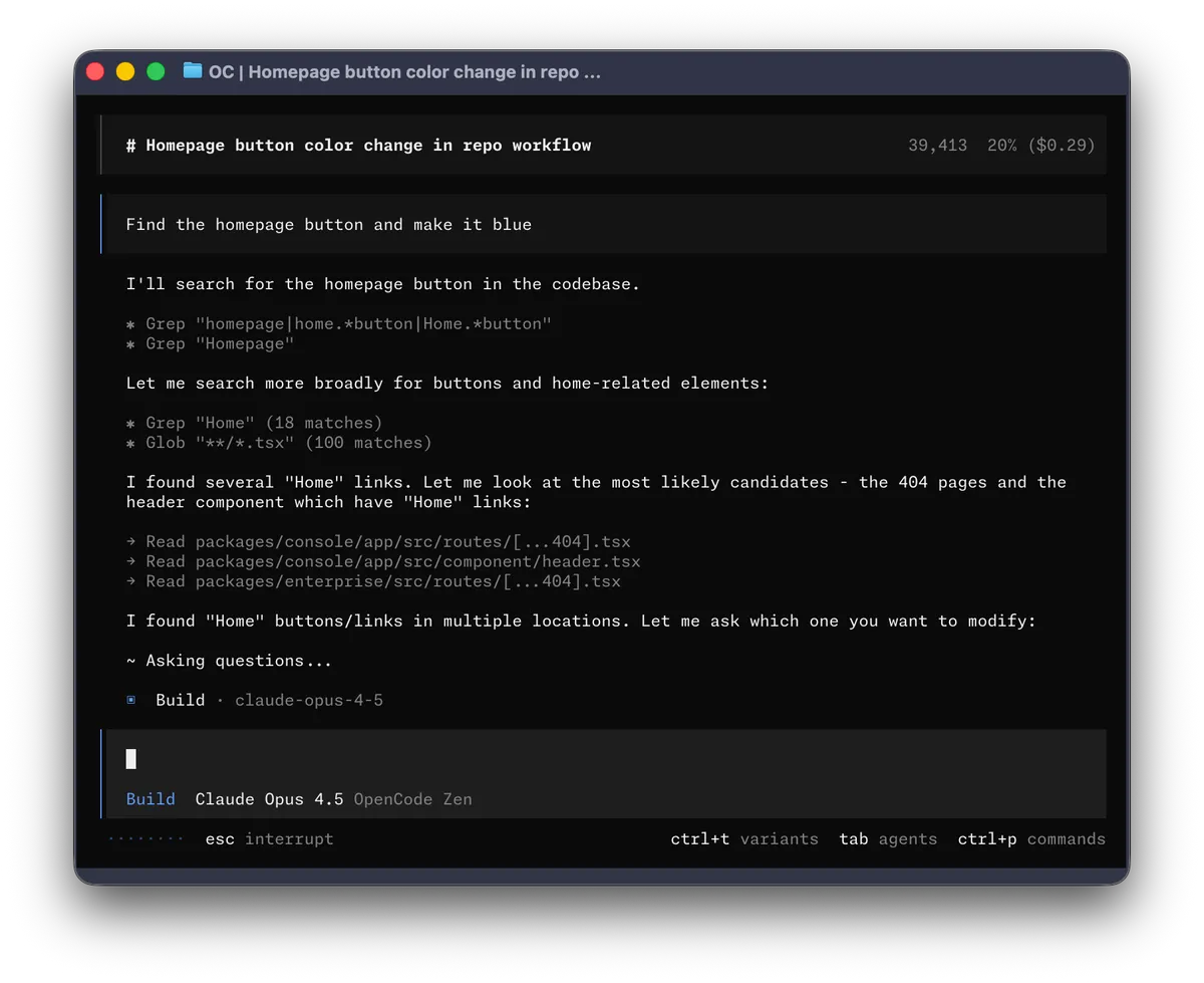 深度拆解开源 AI 编码代理 opencode:如何重构全栈开发者的本地终端工作流